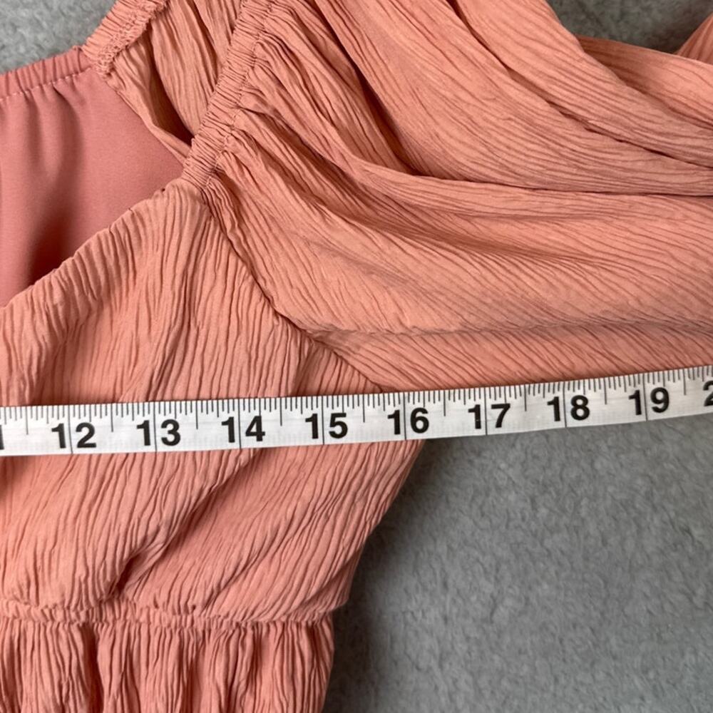Anthropologie Dusty Rose Peasant Blouse - Picture 4 of 9